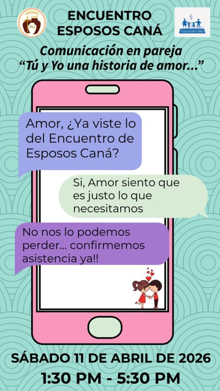 Esposos Caná abril 2026