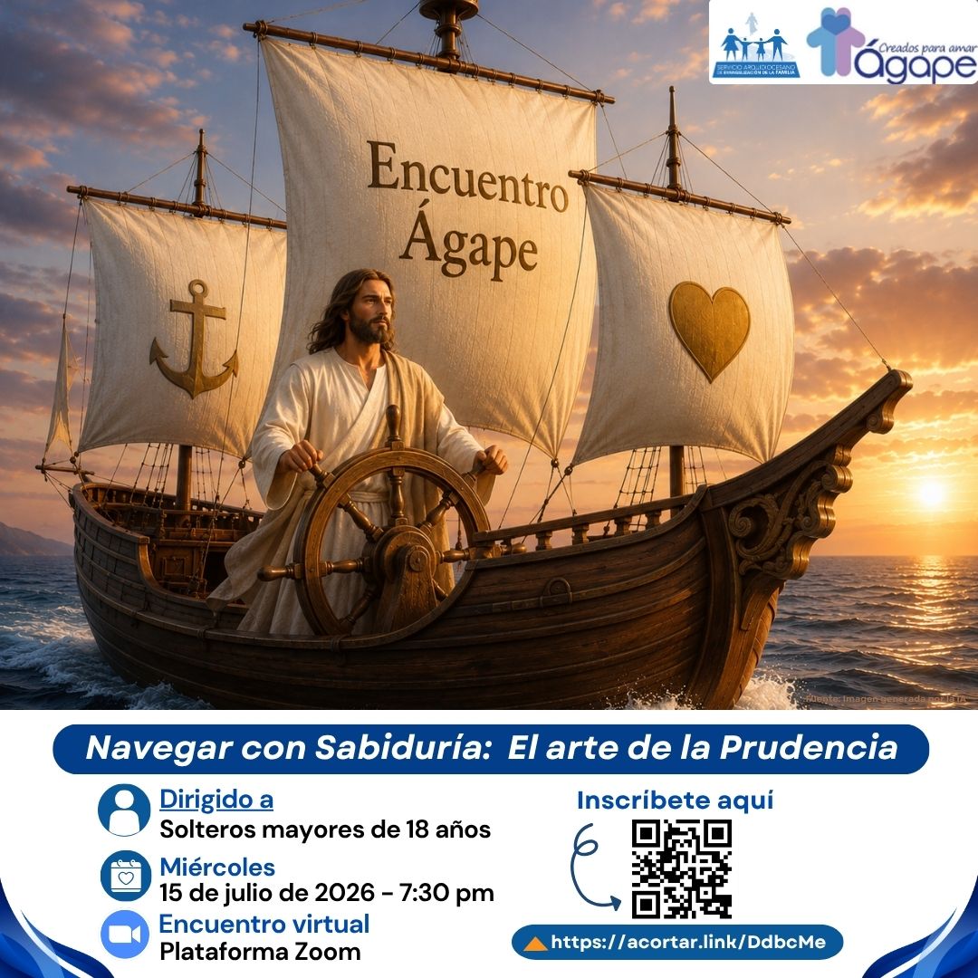 ágape 15 julio 2026