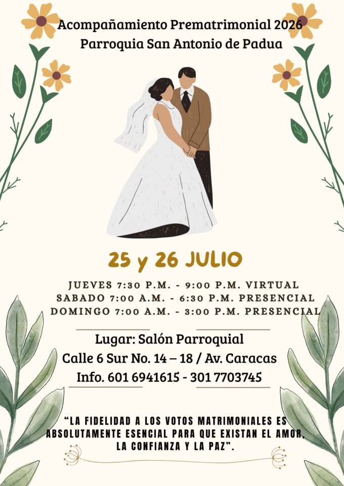 Prematrimonial P. San Antonio